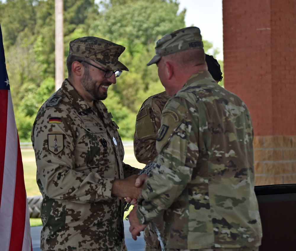 New Recipient of the German Armed Forces Badge for weapons proficiency