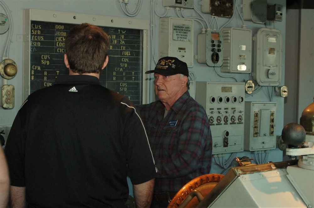 Naval Museum volunteer