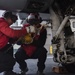 Nimitz Sailors Conduct Flight Deck Drills