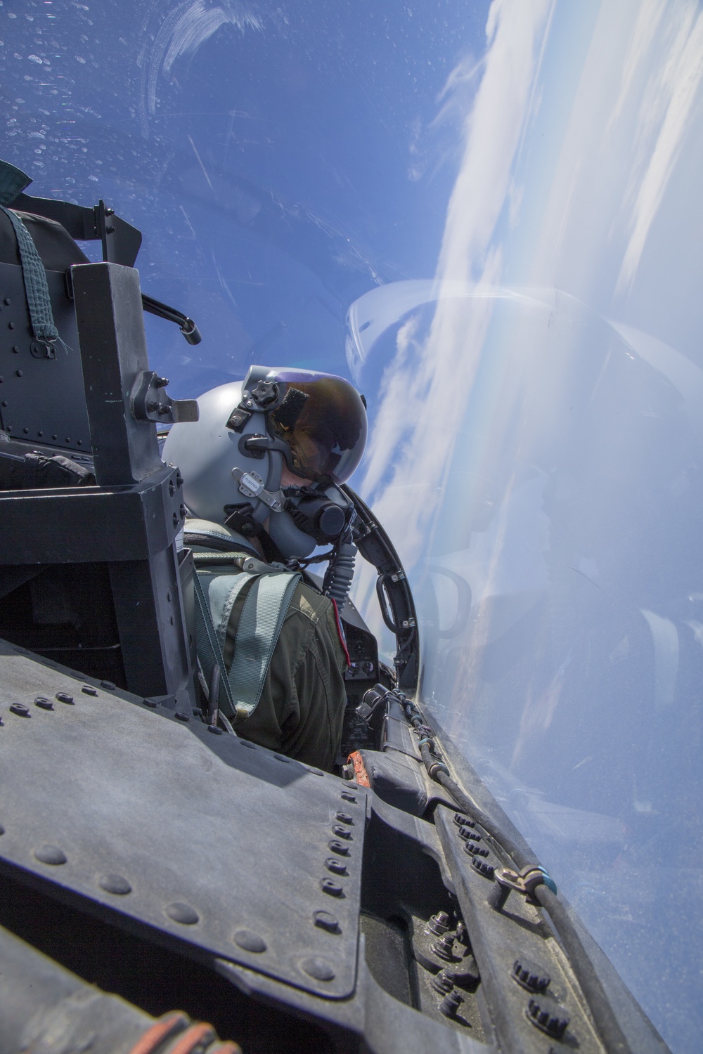 F-15 Pilot Practices Precision Performance