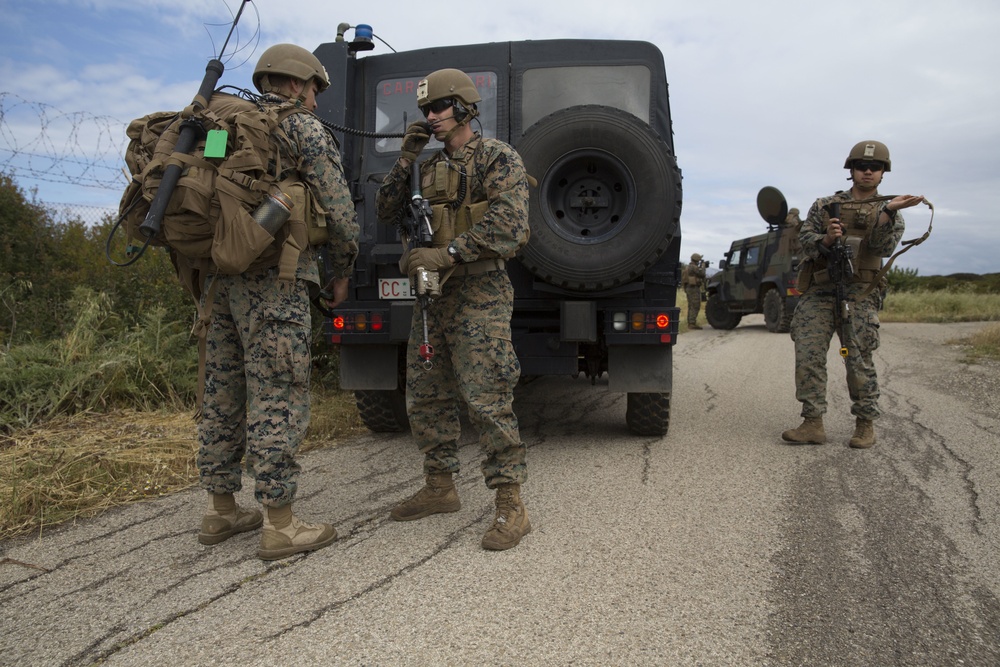 SPMAGTF-CR-AF 19.2 and Italian military conduct a cordon and search