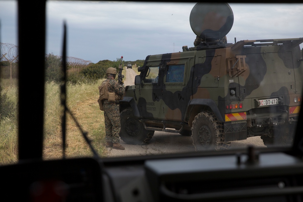 SPMAGTF-CR-AF 19.2 and Italian military conduct a cordon and search