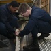 Sailors Prepare Mooring Lines