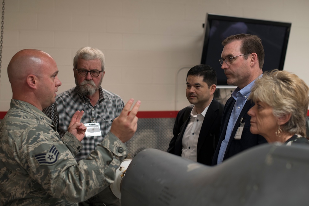 Travis Civic Leaders Tour McConnell AFB