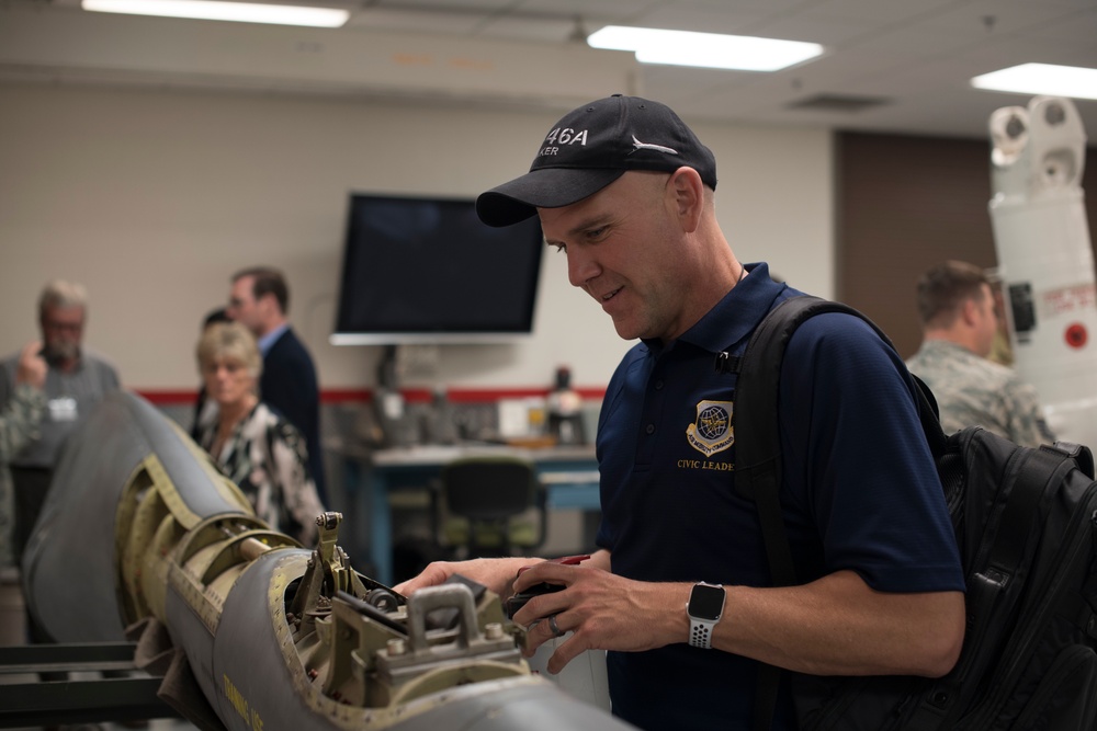 Travis Civic Leaders Tour McConnell AFB