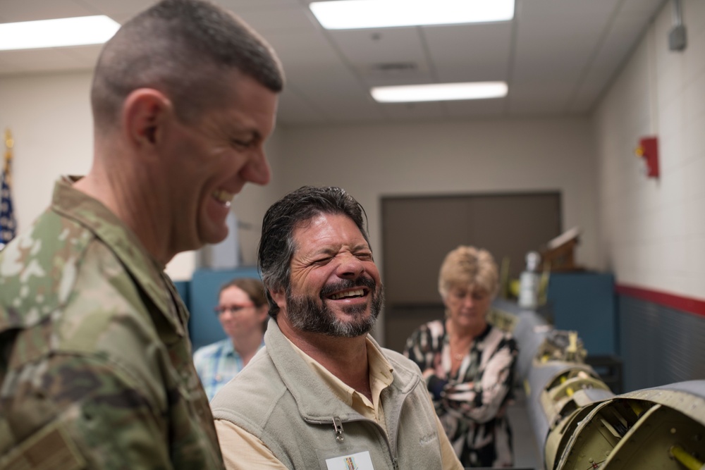 Travis Civic Leaders Tour McConnell AFB