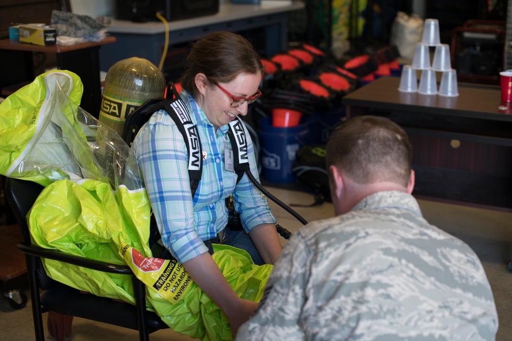 Travis Civic Leaders Tour McConnell AFB