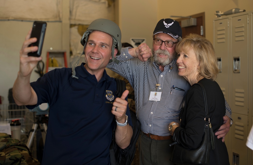 Travis Civic Leaders Tour McConnell AFB