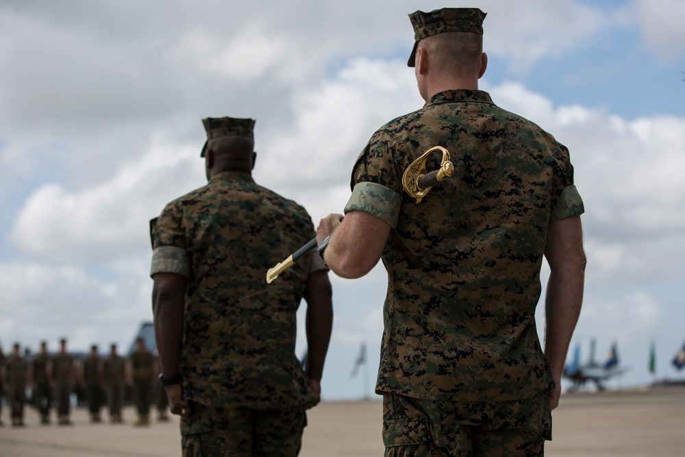 VMFA-314 Relief and Appointment Ceremony