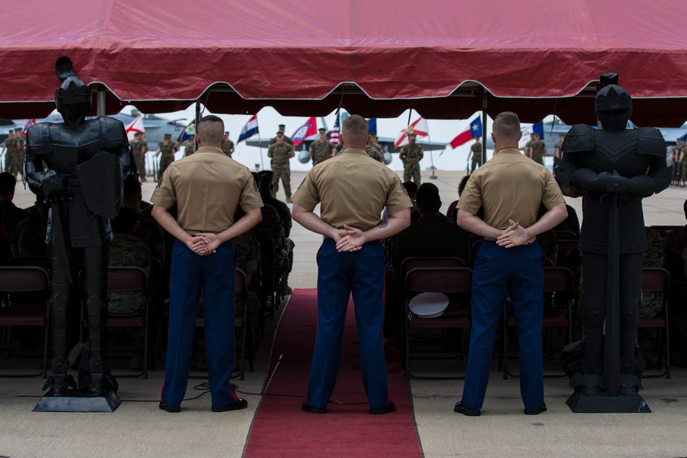 VMFA-314 Relief and Appointment Ceremony
