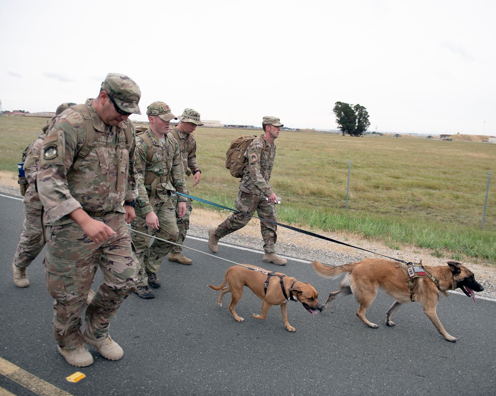 Travis AFB, Gold Star Family 10K Ruck March