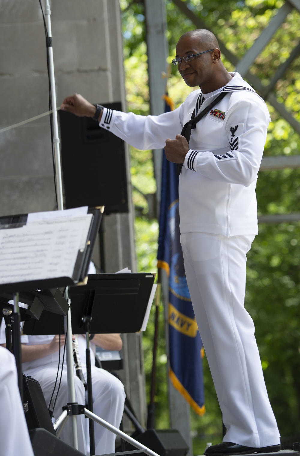 Navy Band Northeast Plays Concert in Central Park