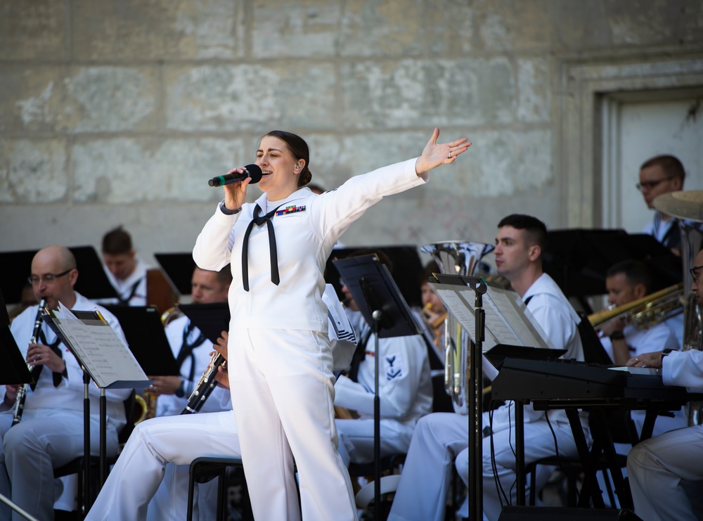 Navy Band Northeast Plays Concert in Central Park