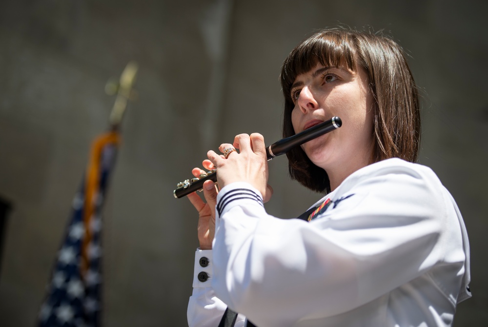 Navy Band Northeast Plays Concert in Central Park