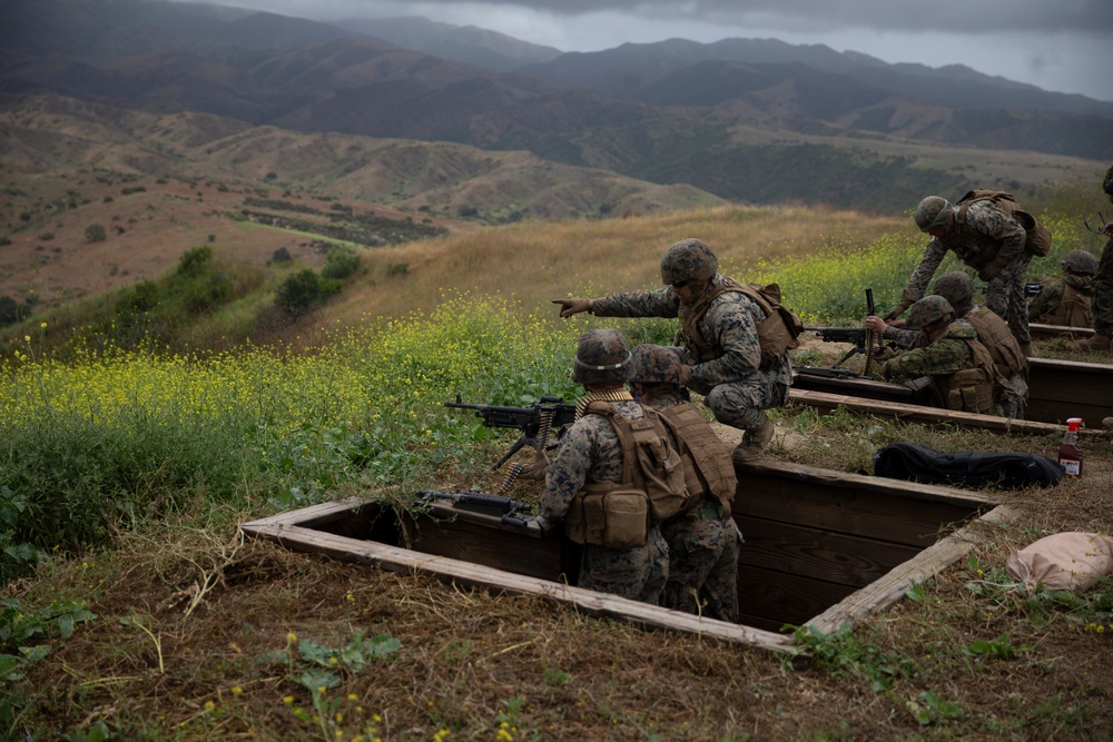 CLR-15 participates in a live fire exercise