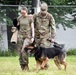 Military working dogs train at Camp Zama