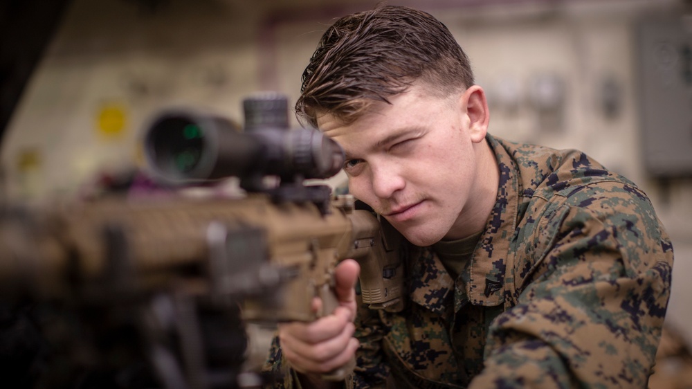11th MEU Scout Sniper Dry-Fire