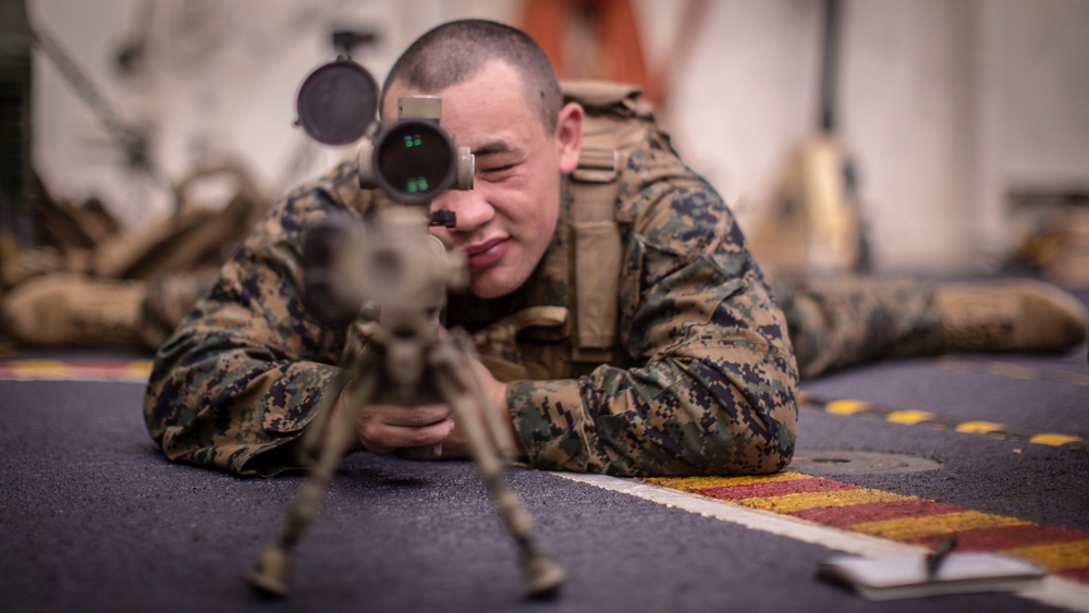11th MEU Scout Sniper Dry-Fire