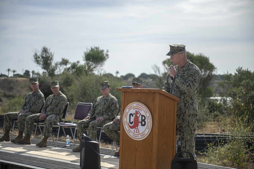 NMCB-133 Transitions Leadership