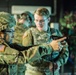 Dental Clinic Soldiers Practice Firing at the Engagement Skills Trainer
