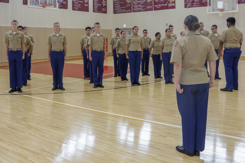 M.C. Perry High School JROTC hosts Memorial Day ceremony