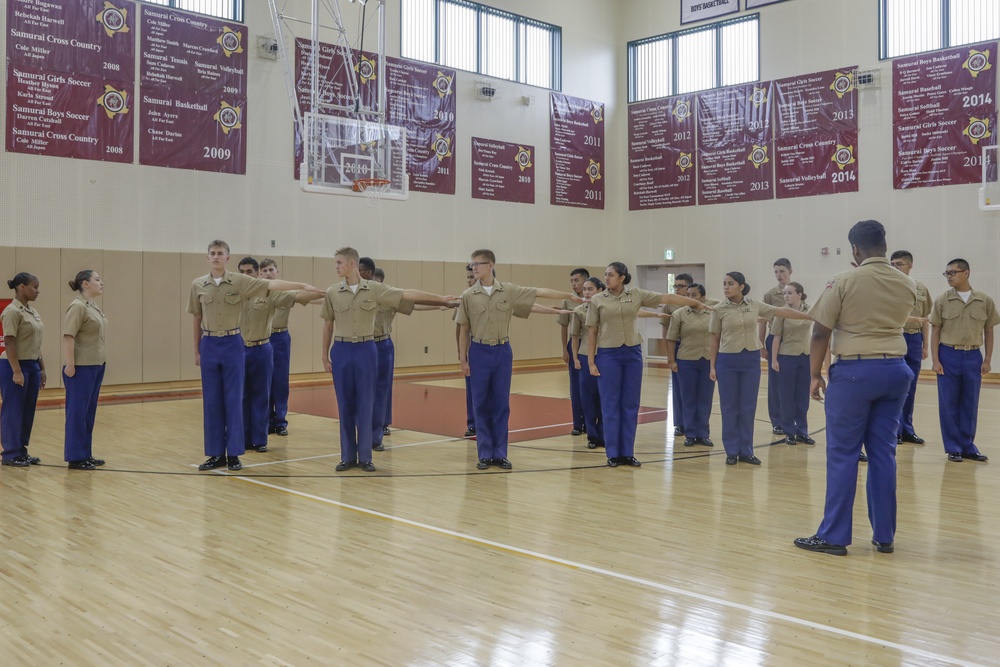 M.C. Perry High School JROTC hosts Memorial Day ceremony