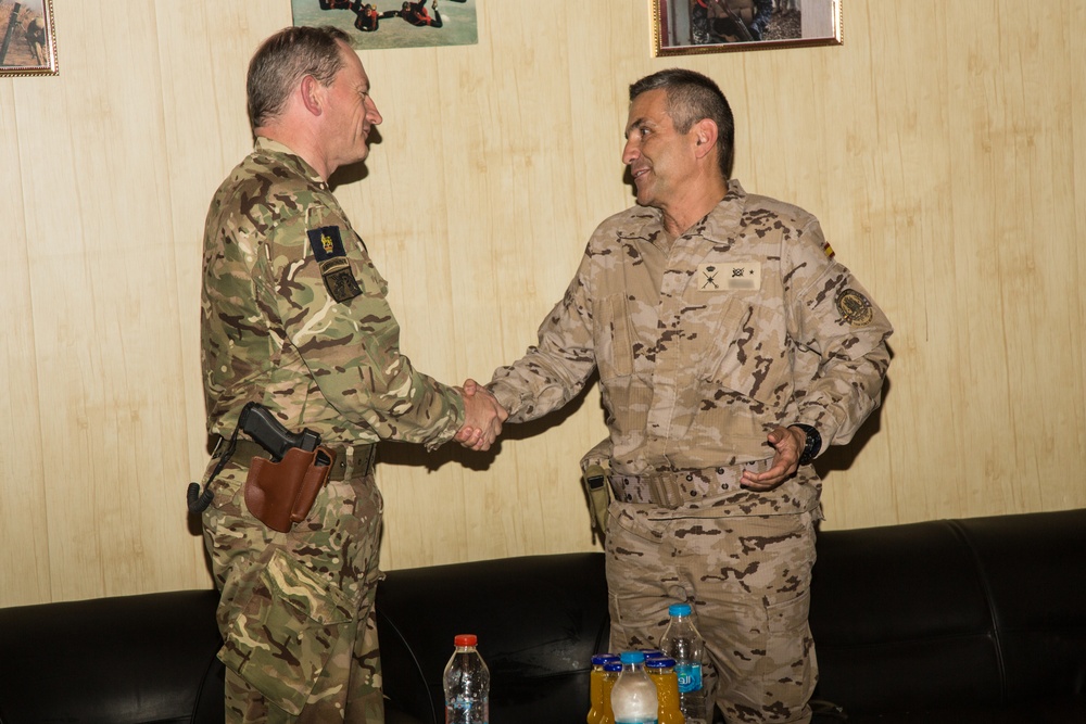 Maj. Gen. Ghika Visit