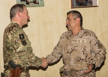 Maj. Gen. Ghika Visit