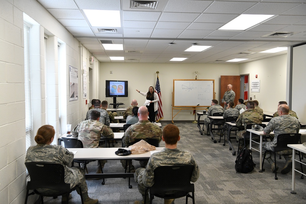 178th Airmen receive Narcan training