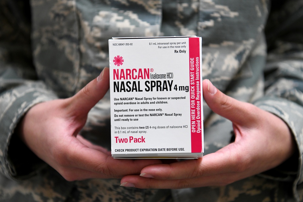 178th Airmen receive Narcan training