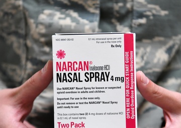 178th Airmen receive Narcan training
