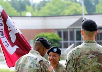 LTC Johnson takes charge of clinic during May 17 change of command