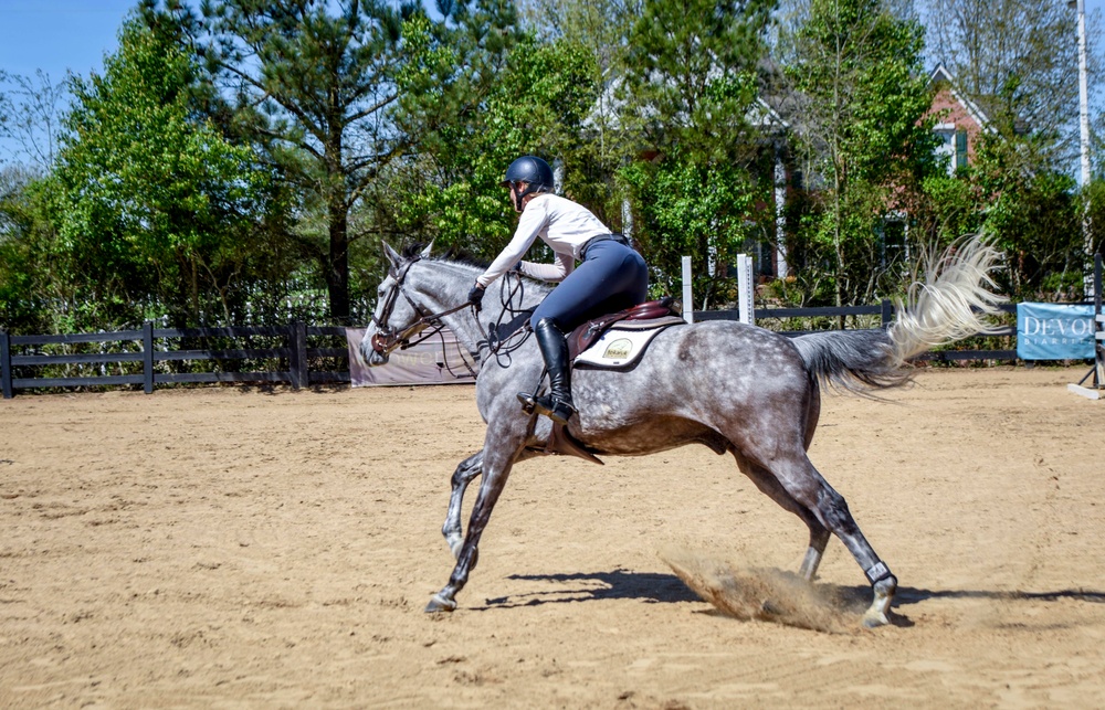 From cockpit to saddle, Columbus AFB Airman excels in both