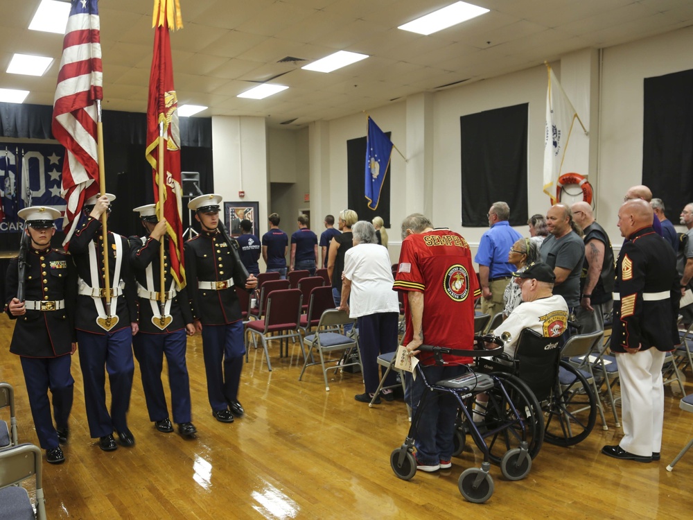 Community gathers to salute military’s next generation