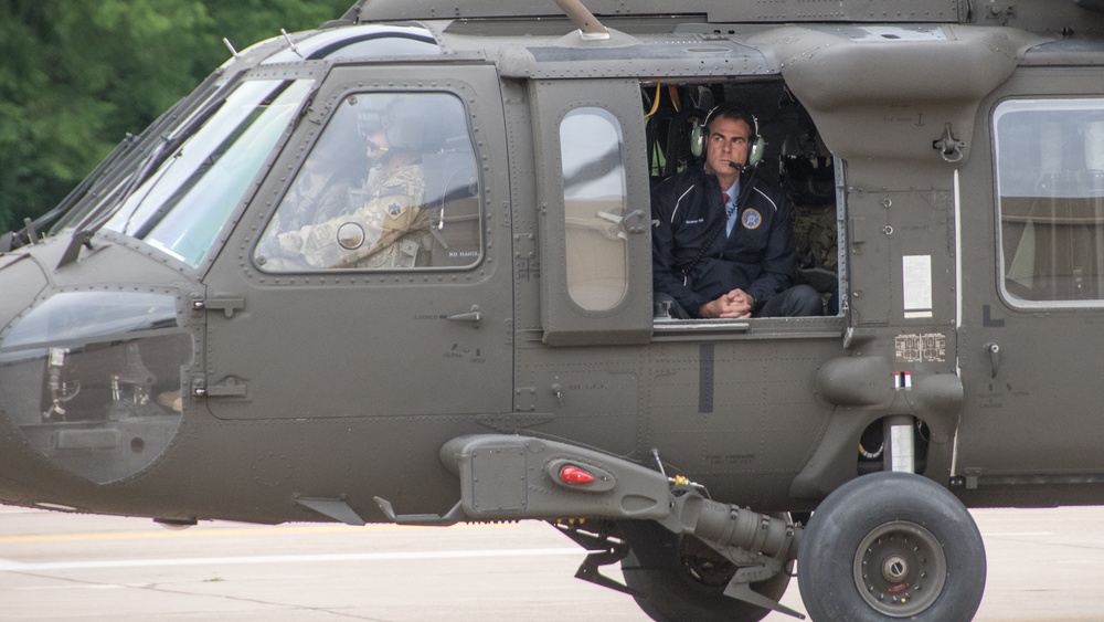 Oklahoma Governor assesses flood damage