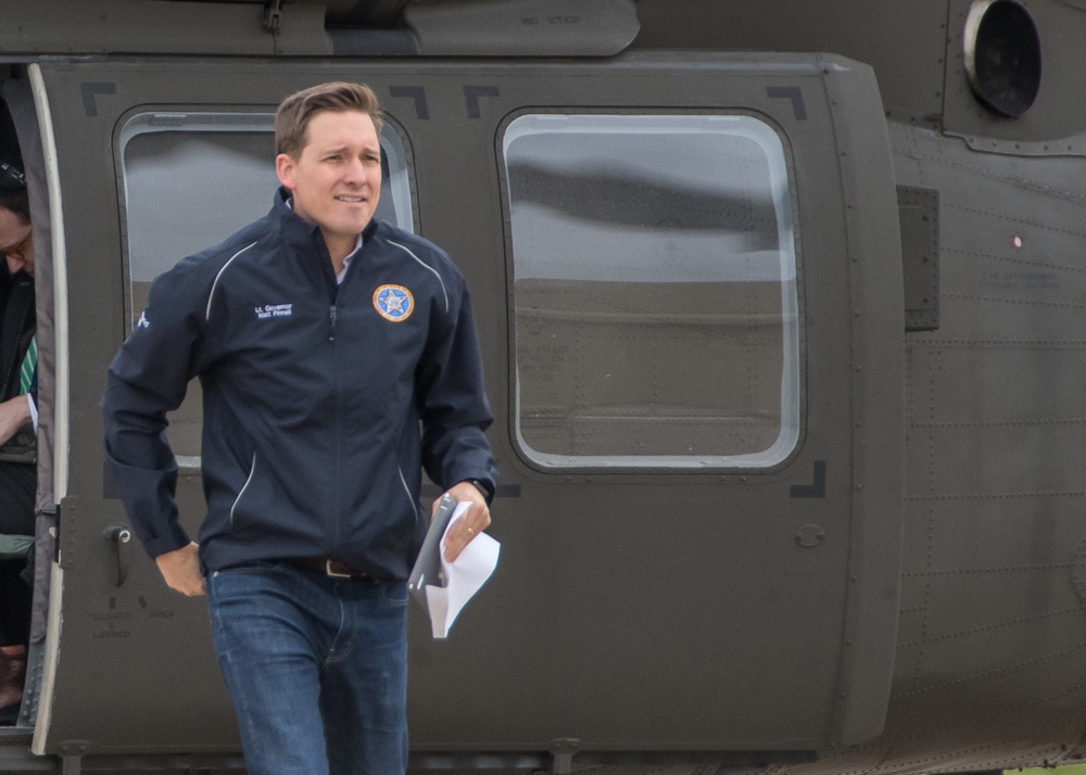 Oklahoma Lt. Governor assesses flood damage