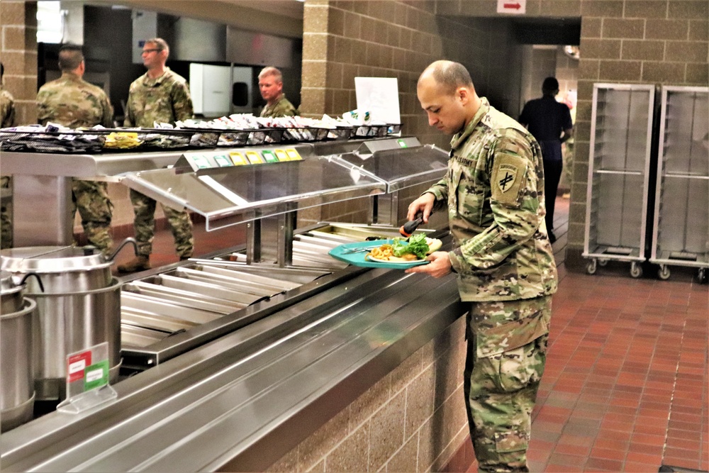 Fort McCoy’s Food Services supports nutritional fitness through Go 4 Green food labeling