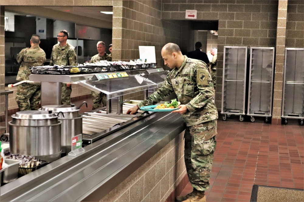 Fort McCoy’s Food Services supports nutritional fitness through Go 4 Green food labeling