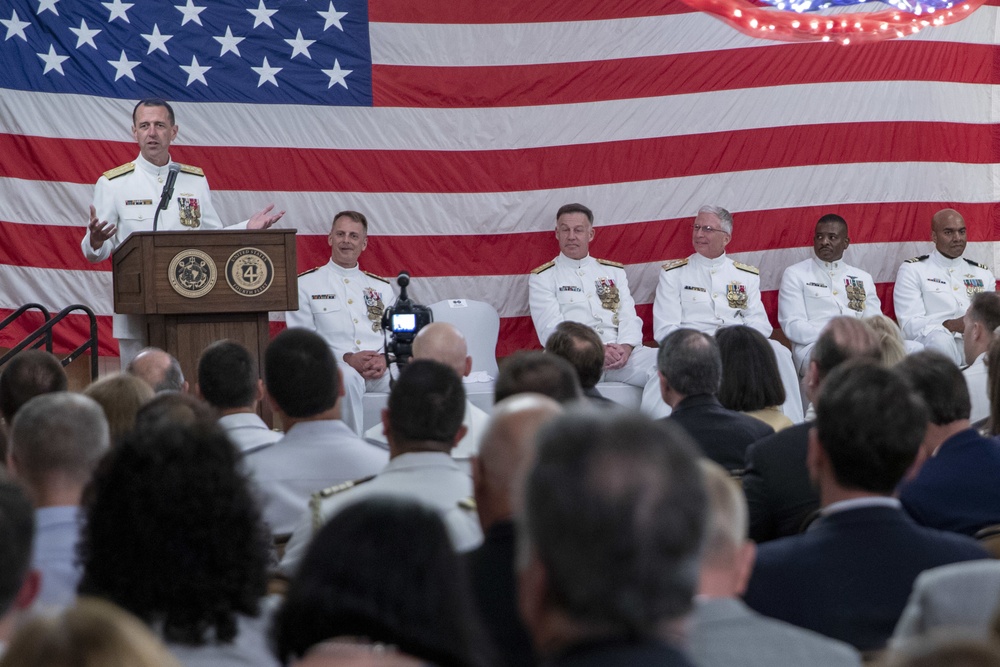 Commander, U.S. Navy Fourth Fleet Change of Command