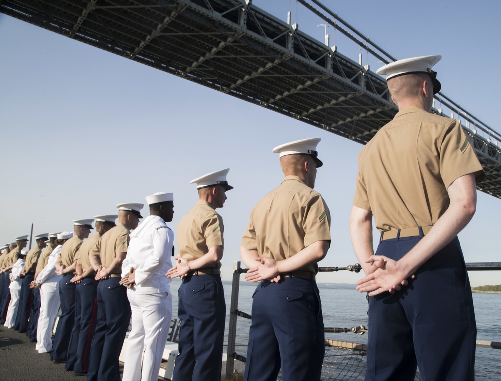 Fleet Week New York 2019 Parade of Ships