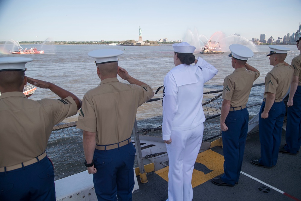 Fleet Week New York 2019 Parade of Ships