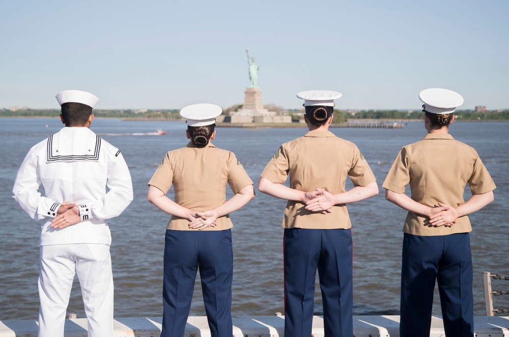 Fleet Week New York 2019 Parade of Ships