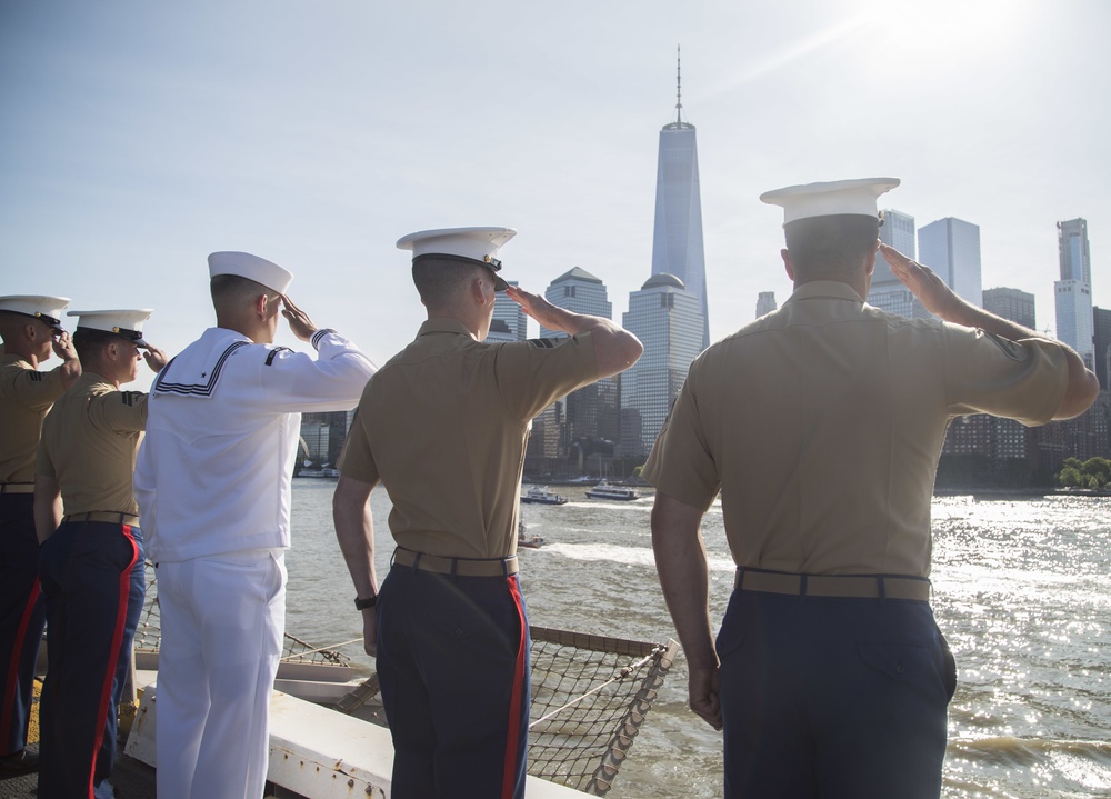 Fleet Week New York 2019 Parade of Ships