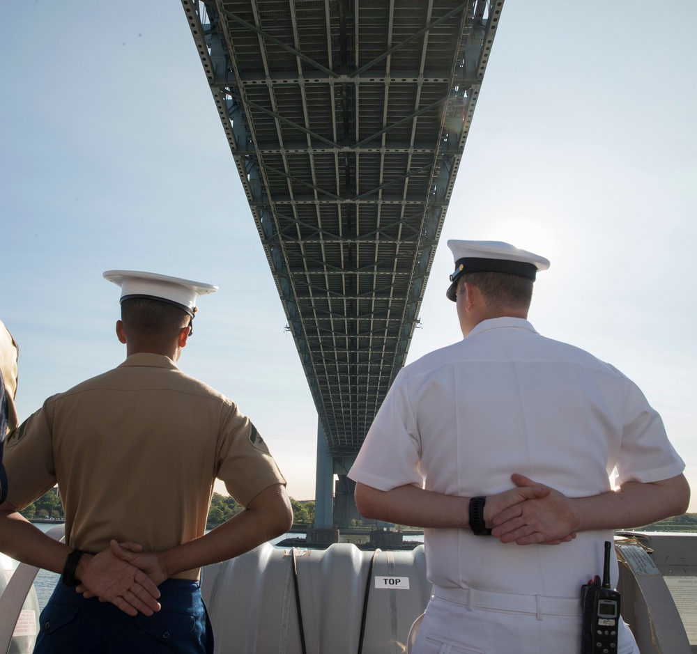 Fleet Week New York 2019 Parade of Ships