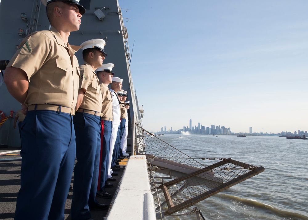 Fleet Week New York 2019 Parade of Ships