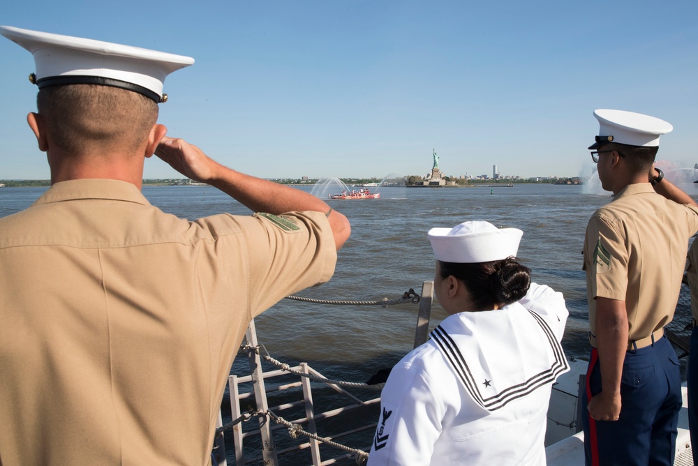 Fleet Week New York 2019 Parade of Ships