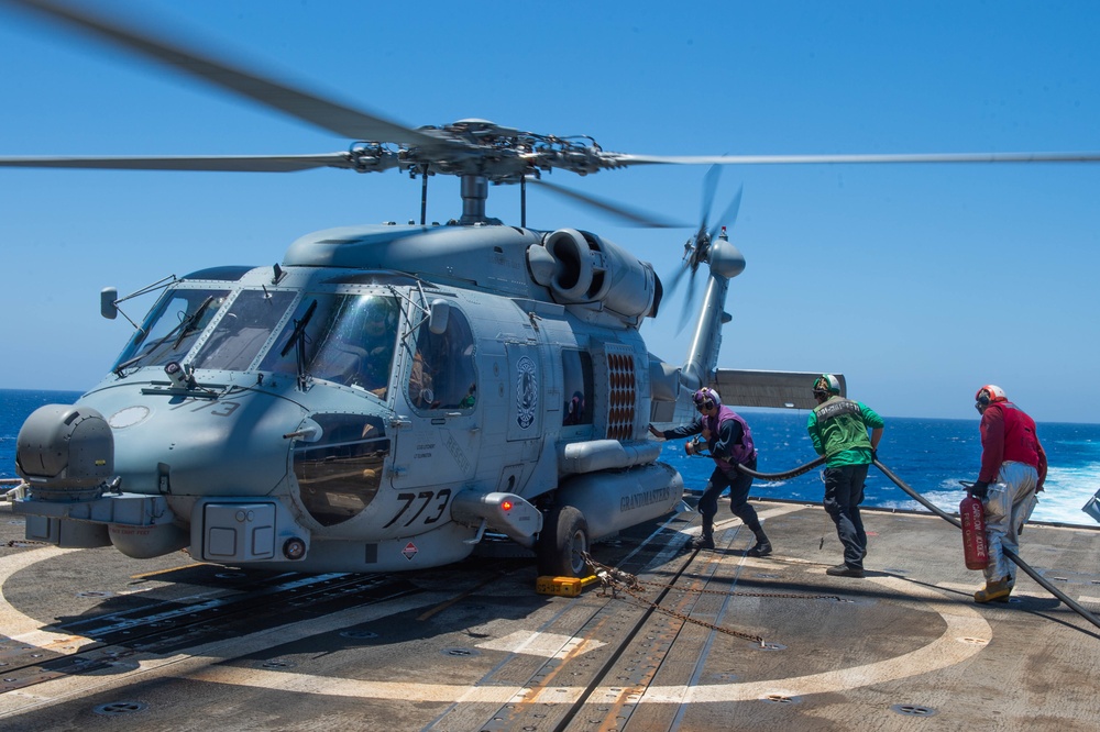 USS Leyte Gulf Flight Operations