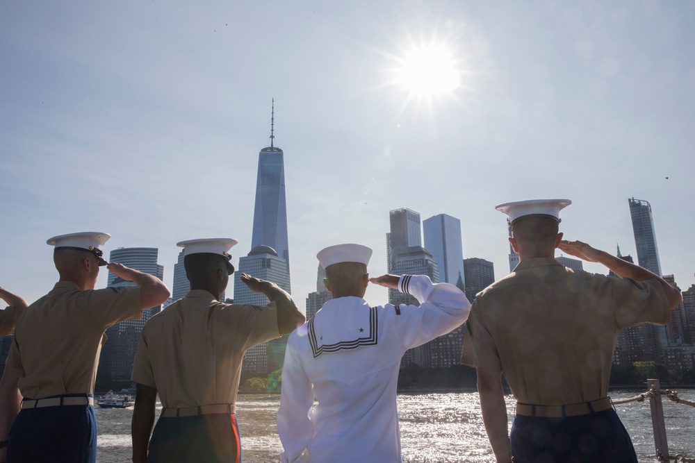 Fleet Week New York 2019 Parade of Ships