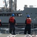 USS Leyte Gulf Conducts Replenishment-At-Sea