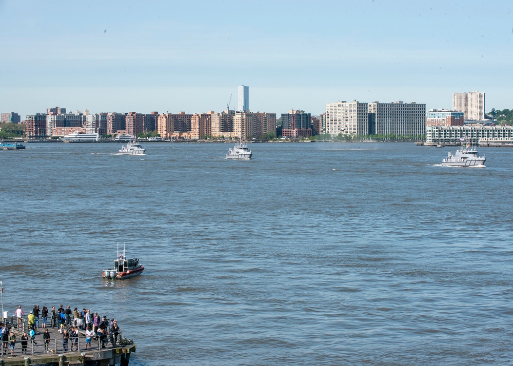 Fleet Week New York 2019 Parade of Ships